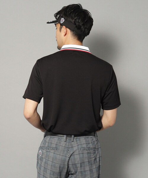 adabat（アダバット）の「【新レーベル ADABAT NAVY】UVカット/吸水速乾 クレリックドライポロシャツ（ポロシャツ・メンズ・ブラック/ネイビー/ホワイト・46/48/50/52）」の14枚目の写真