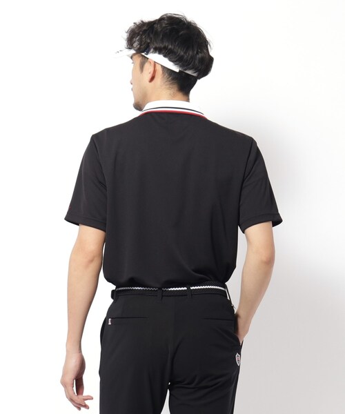 adabat（アダバット）の「【新レーベル ADABAT NAVY】UVカット/吸水速乾 クレリックドライポロシャツ（ポロシャツ・メンズ・ブラック/ネイビー/ホワイト・46/48/50/52）」の15枚目の写真