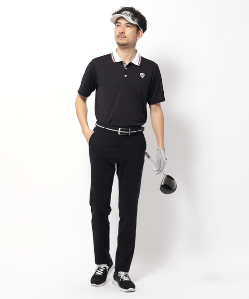 adabat（アダバット）の「【新レーベル ADABAT NAVY】UVカット/吸水速乾 クレリックドライポロシャツ（ポロシャツ・メンズ・ブラック/ネイビー/ホワイト・46/48/50/52）」の18枚目の写真