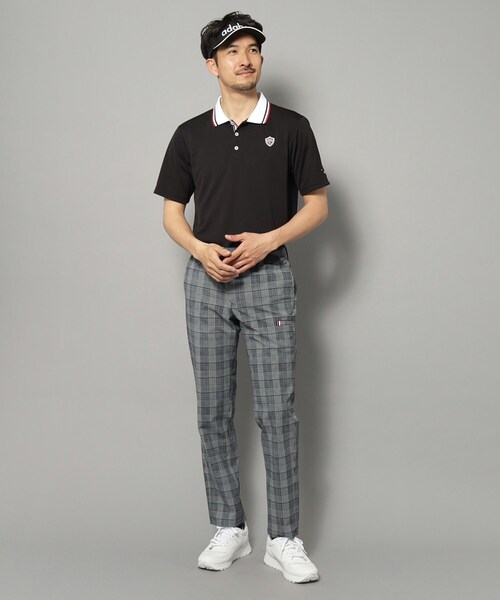 adabat（アダバット）の「【新レーベル ADABAT NAVY】UVカット/吸水速乾 クレリックドライポロシャツ（ポロシャツ・メンズ・ブラック/ネイビー/ホワイト・46/48/50/52）」の19枚目の写真