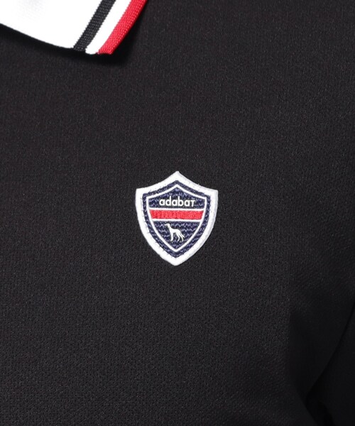 adabat(アダバット)の「【新レーベル ADABAT NAVY】UVカット/吸水速乾 クレリックドライポロシャツ(ポロシャツ・メンズ・ブラック/ネイビー/ホワイト・46/48/50/52)」の11枚目の写真