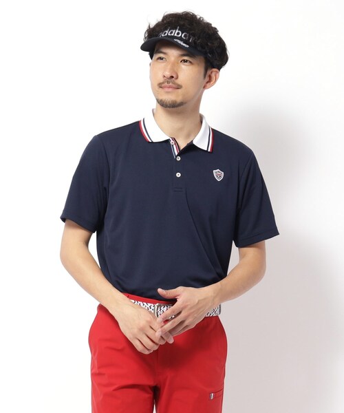 adabat(アダバット)の「【新レーベル ADABAT NAVY】UVカット/吸水速乾 クレリックドライポロシャツ(ポロシャツ・メンズ・ブラック/ネイビー/ホワイト・46/48/50/52)」の15枚目の写真