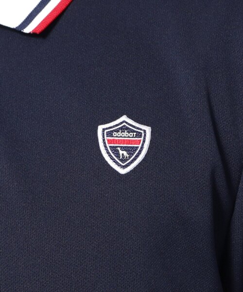 adabat(アダバット)の「【新レーベル ADABAT NAVY】UVカット/吸水速乾 クレリックドライポロシャツ(ポロシャツ・メンズ・ブラック/ネイビー/ホワイト・46/48/50/52)」の21枚目の写真