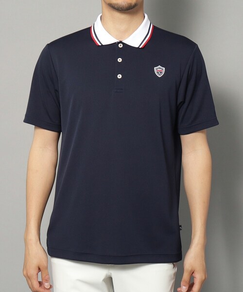 adabat(アダバット)の「【新レーベル ADABAT NAVY】UVカット/吸水速乾 クレリックドライポロシャツ(ポロシャツ・メンズ・ブラック/ネイビー/ホワイト・46/48/50/52)」の22枚目の写真