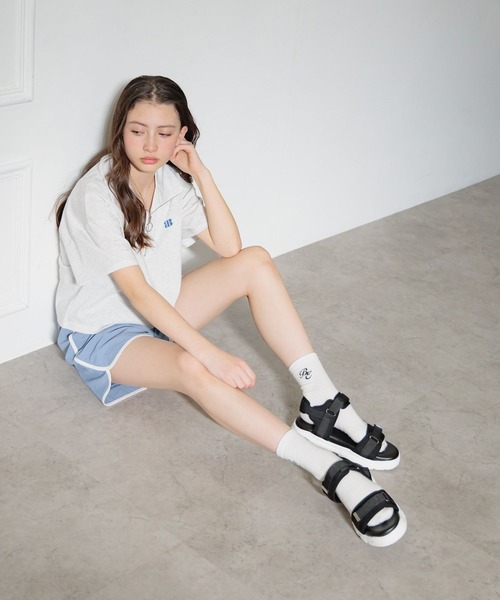 GLOBAL WORK(グローバルワーク)の「DRY/パイピングショーツ/321476(その他パンツ・キッズ・ピンク/グリーン/グレー/ブルー/ブラック・130cm/140cm/150cm/160cm)」の10枚目の写真