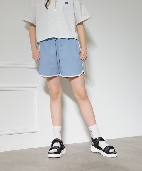 GLOBAL WORK(グローバルワーク)の「DRY/パイピングショーツ/321476(その他パンツ・キッズ・ピンク/グリーン/グレー/ブルー/ブラック・130cm/140cm/150cm/160cm)」の11枚目の写真