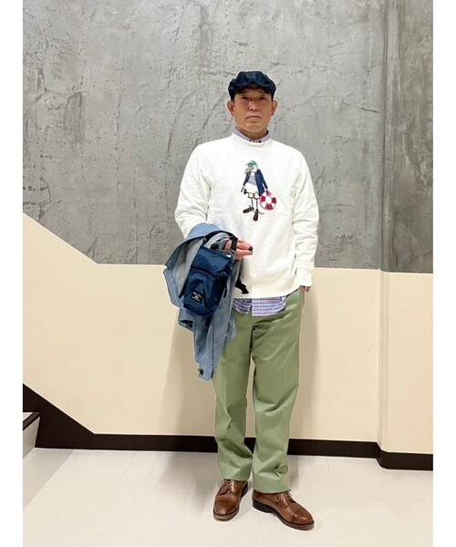 BROOKS BROTHERS(ブルックスブラザーズ)の「ライトウエイト アドバンテージチノ プレーンフロントパンツ Regular(チノパンツ・メンズ・グリーン・30inch/31inch/33inch/34inch/36inch/38inch/29inch/32inch/35inch/37inch)」の3枚目の写真