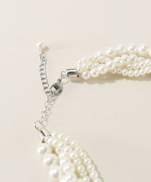 styiro（スタイロ）の「ホワイトパールネックレス ボリューム（ネックレス・レディース・ホワイト系その他/ホワイト系その他2/ホワイト系その他3・FREE）」の6枚目の写真