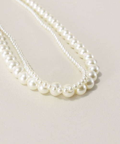 styiro（スタイロ）の「ホワイトパールネックレス ボリューム（ネックレス・レディース・ホワイト系その他/ホワイト系その他2/ホワイト系その他3・FREE）」の9枚目の写真