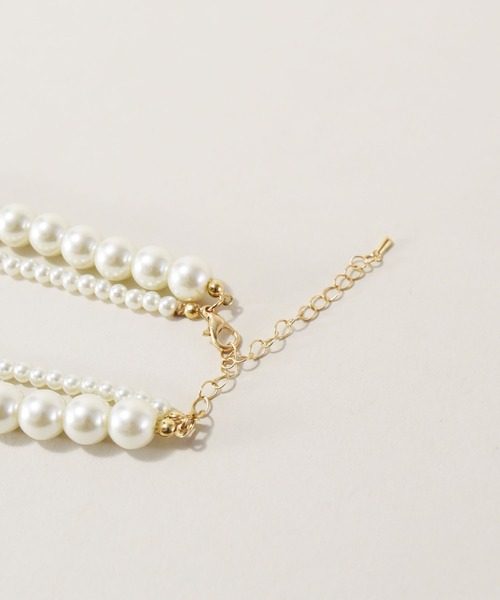 styiro（スタイロ）の「ホワイトパールネックレス ボリューム（ネックレス・レディース・ホワイト系その他/ホワイト系その他2/ホワイト系その他3・FREE）」の10枚目の写真
