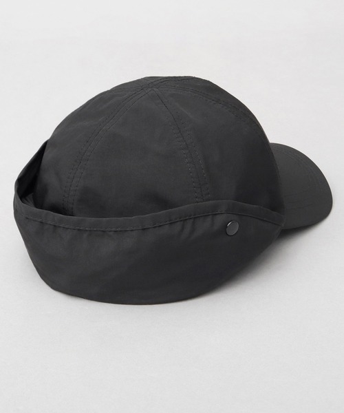 KRIFF MAYER(クリフメイヤー)の「撥水加工 ナイロン 2WAY サンシェード付き キャップ 吸汗速乾スベリ使用(キャップ・メンズ・ブラック・FREE)」の13枚目の写真