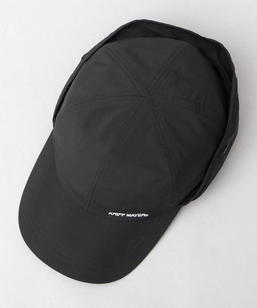KRIFF MAYER(クリフメイヤー)の「撥水加工 ナイロン 2WAY サンシェード付き キャップ 吸汗速乾スベリ使用(キャップ・メンズ・ブラック・FREE)」の14枚目の写真