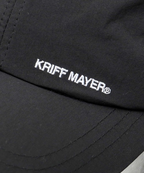 KRIFF MAYER(クリフメイヤー)の「撥水加工 ナイロン 2WAY サンシェード付き キャップ 吸汗速乾スベリ使用(キャップ・メンズ・ブラック・FREE)」の22枚目の写真