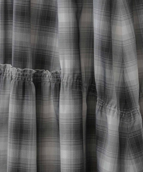 GLOBAL WORK(グローバルワーク)の「MATINEE LINE/チェックスカート/327172(スカート・レディース・ブラック系その他/ブラウン系その他/イエロー系その他・MEDIUM/LARGE)」の13枚目の写真