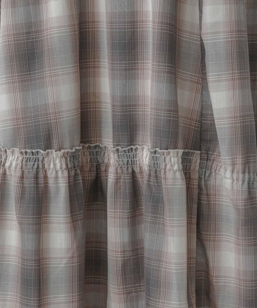 GLOBAL WORK(グローバルワーク)の「MATINEE LINE/チェックスカート/327172(スカート・レディース・ブラック系その他/ブラウン系その他/イエロー系その他・MEDIUM/LARGE)」の14枚目の写真