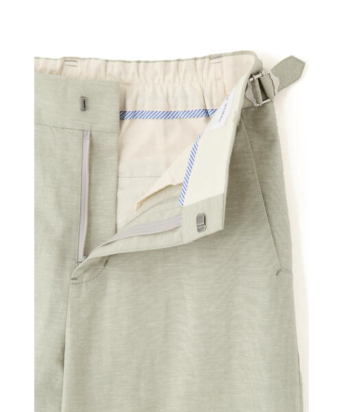 セール】【3サイズ展開】◇綿麻シャンブレーセミワイドパンツ（その他