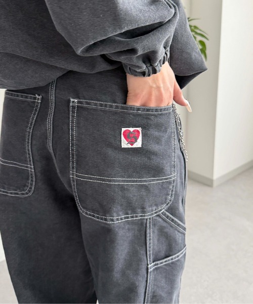 ハートピスペインターデニム【SETUP着用可能】（デニムパンツ