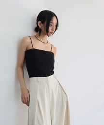 hellam | カップ付リブキャミソール(キャミソール)