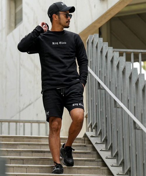adamsJUGGLER(アダムスジャグラー)の「パームツリー&O.Eショートパンツ(その他パンツ・メンズ・ブラック/グレー・S/M/L/XL)」の5枚目の写真