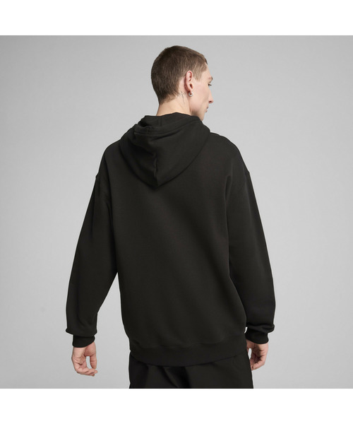 PUMA（プーマ）の「PUMA プーマ メンズ ワードローブ ESS リラックス フーディー（パーカー・メンズ・ブラック/オフホワイト・LARGE/MEDIUM/SMALL/XX-LARGE/X-LARGE）」の20枚目の写真