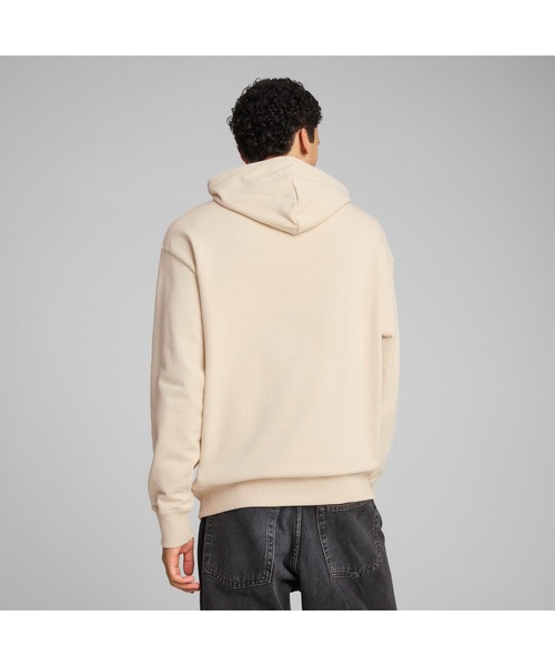 PUMA（プーマ）の「PUMA プーマ メンズ ワードローブ ESS リラックス フーディー（パーカー・メンズ・ブラック/オフホワイト・LARGE/MEDIUM/SMALL/XX-LARGE/X-LARGE）」の5枚目の写真