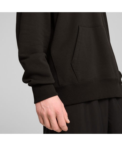 PUMA（プーマ）の「PUMA プーマ メンズ ワードローブ ESS リラックス フーディー（パーカー・メンズ・ブラック/オフホワイト・LARGE/MEDIUM/SMALL/XX-LARGE/X-LARGE）」の13枚目の写真