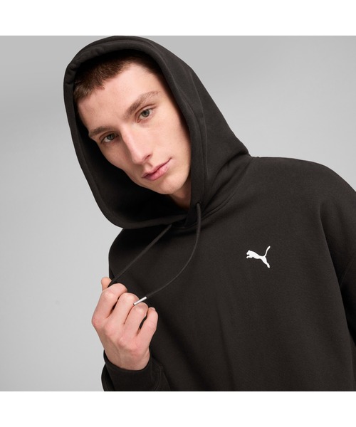 PUMA（プーマ）の「PUMA プーマ メンズ ワードローブ ESS リラックス フーディー（パーカー・メンズ・ブラック/オフホワイト・LARGE/MEDIUM/SMALL/XX-LARGE/X-LARGE）」の11枚目の写真