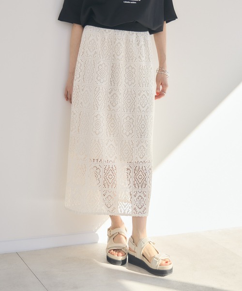 KATHARINE ROSS（キャサリンロス）の「【KATHARINE ROSS】レースセットスカート（スカート・レディース・ブラック/アイボリー・MEDIUM）」の11枚目の写真
