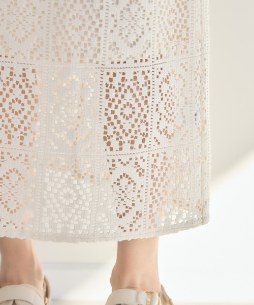 KATHARINE ROSS（キャサリンロス）の「【KATHARINE ROSS】レースセットスカート（スカート・レディース・ブラック/アイボリー・MEDIUM）」の5枚目の写真