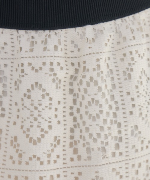 KATHARINE ROSS（キャサリンロス）の「【KATHARINE ROSS】レースセットスカート（スカート・レディース・ブラック/アイボリー・MEDIUM）」の4枚目の写真