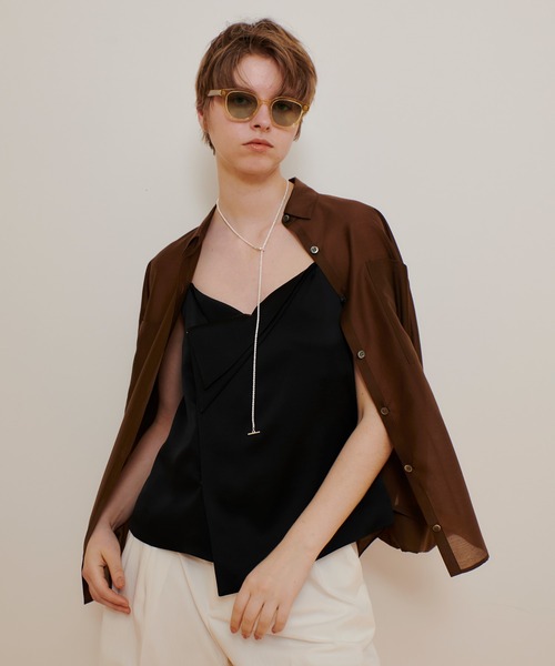 ナチュラルオーガンジーシャツブラウス（シャツ/ブラウス