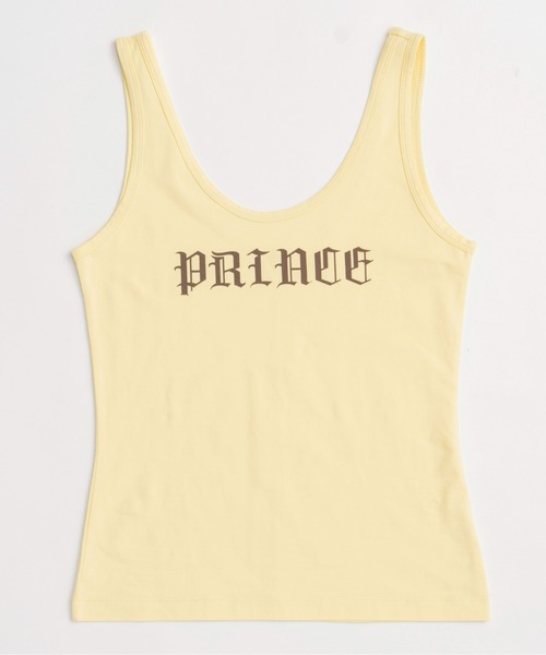 MAISON SPECIAL(メゾンスペシャル)の「PRINCE Logo Tank Top/プリンスロゴタンクトップ(タンクトップ・レディース・ブラック/ブルー/ライトイエロー/ホワイト・FREE)」の14枚目の写真