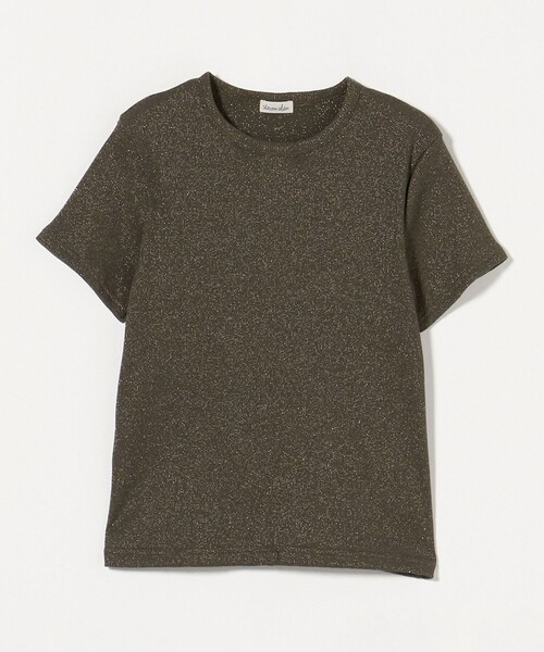 スティーブンアラン/Steven alan ラメ　テレコ　Tシャツ Steven Alan＞ラメ テレコ Tシャツ