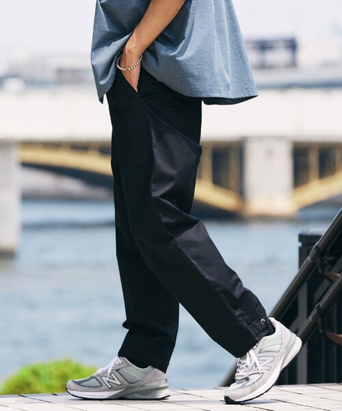 JOURNAL STANDARD relume(ジャーナルスタンダード レリューム)の「HOUSE HOLD / ハウスホールド ベイカーパンツ(チノパンツ・メンズ・ブラック/オリーブ/カーキ/アイボリー・MEDIUM/LARGE/SMALL)」の12枚目の写真