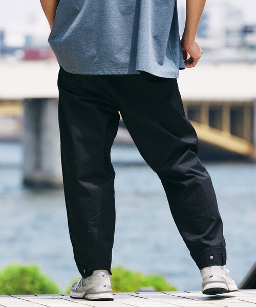JOURNAL STANDARD relume(ジャーナルスタンダード レリューム)の「HOUSE HOLD / ハウスホールド ベイカーパンツ(チノパンツ・メンズ・ブラック/オリーブ/カーキ/アイボリー・MEDIUM/LARGE/SMALL)」の13枚目の写真