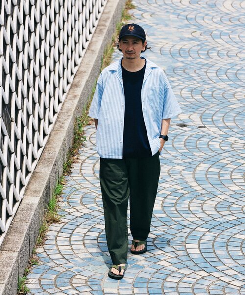 JOURNAL STANDARD relume(ジャーナルスタンダード レリューム)の「HOUSE HOLD / ハウスホールド ベイカーパンツ(チノパンツ・メンズ・ブラック/オリーブ/カーキ/アイボリー・MEDIUM/LARGE/SMALL)」の17枚目の写真