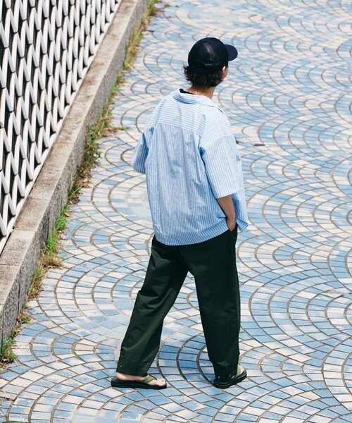 JOURNAL STANDARD relume(ジャーナルスタンダード レリューム)の「HOUSE HOLD / ハウスホールド ベイカーパンツ(チノパンツ・メンズ・ブラック/オリーブ/カーキ/アイボリー・MEDIUM/LARGE/SMALL)」の18枚目の写真
