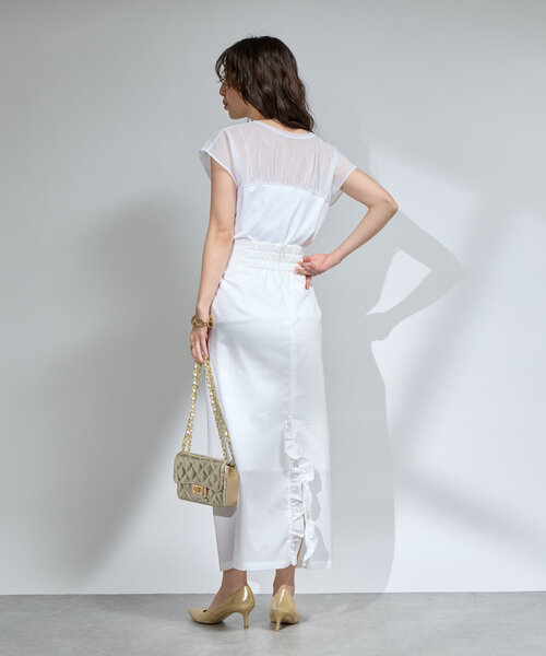 La boutique Bonbon スカート 「3サイズ展開あり」コットン