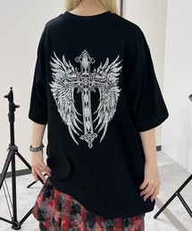 【日本製】Y2KクロスウイングビッグT