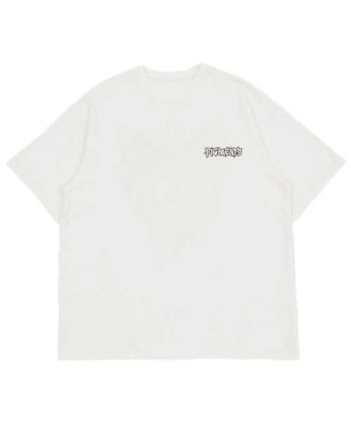 Figments(フィグメンツ)の「【日本製】Y2KクロスウイングビッグT(Tシャツ/カットソー・レディース・ブラック/ホワイト・FREE)」の8枚目の写真