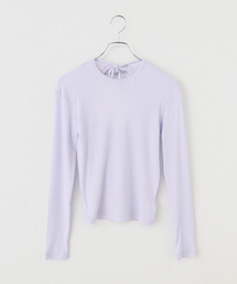 【babaco/ババコ】 Twisted Cotton Back Tied ロングスリーブT / BA01-CR25