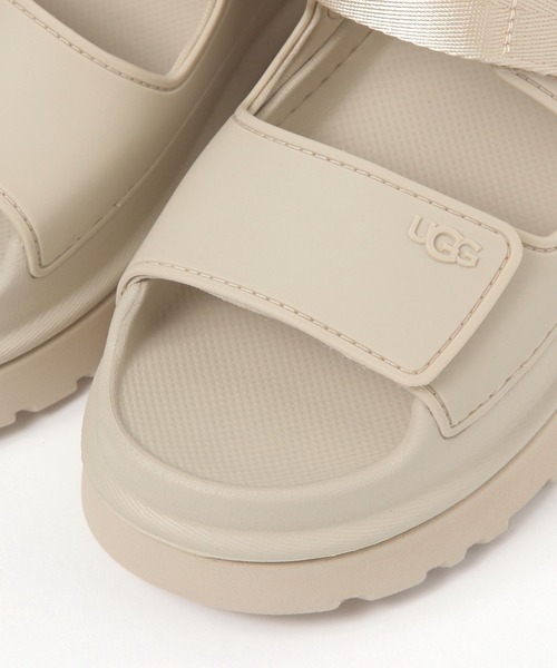 UGG（アグ）の「【UGG(アグ)】GOLDEN GLOW（サンダル・レディース・ブラック/クリーム・MEDIUM/SMALL）」の6枚目の写真