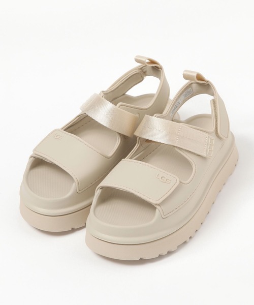 UGG（アグ）の「【UGG(アグ)】GOLDEN GLOW（サンダル・レディース・ブラック/クリーム・MEDIUM/SMALL）」の18枚目の写真