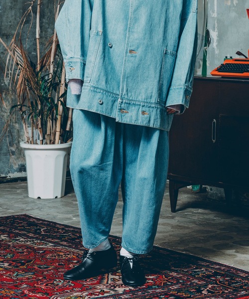 デニムコクーンパンツ