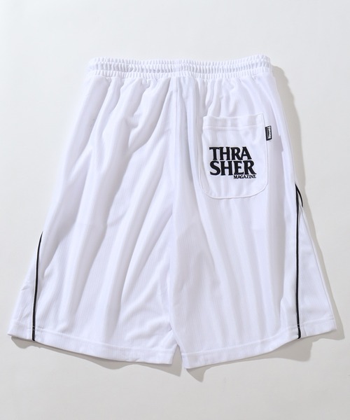 THRASHER(スラッシャー)の「【THRASHER/スラッシャー】パイピングデザイン ゲームショーツ(その他パンツ・メンズ・ホワイト/ブラック/グリーン・L/M/XL)」の9枚目の写真