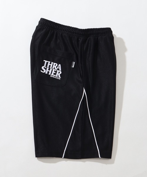 THRASHER(スラッシャー)の「【THRASHER/スラッシャー】パイピングデザイン ゲームショーツ(その他パンツ・メンズ・ホワイト/ブラック/グリーン・L/M/XL)」の6枚目の写真