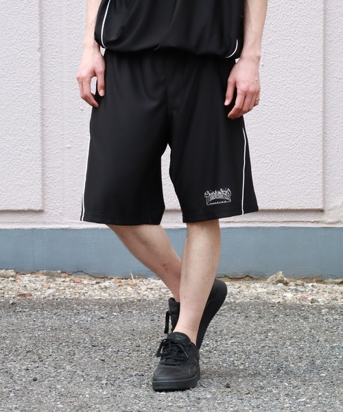 THRASHER(スラッシャー)の「【THRASHER/スラッシャー】パイピングデザイン ゲームショーツ(その他パンツ・メンズ・ホワイト/ブラック/グリーン・L/M/XL)」の12枚目の写真