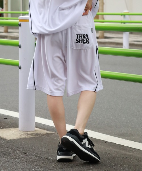 THRASHER(スラッシャー)の「【THRASHER/スラッシャー】パイピングデザイン ゲームショーツ(その他パンツ・メンズ・ホワイト/ブラック/グリーン・L/M/XL)」の19枚目の写真