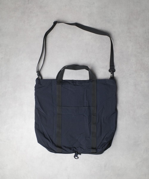 Gramicci（グラミチ）の「【63】【GRAMICCI】NYLON PACKABLE EXPLORER TOTE（トートバッグ・メンズ・ブラック/ネイビー/オリーブ/グレー系その他・FREE）」の19枚目の写真