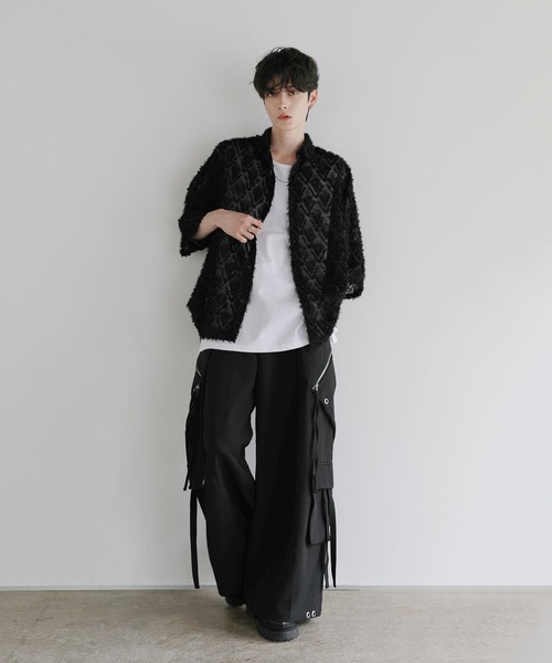 LILL（リル）の「ルーズシルエットサイドスリットアソートタンクトップ（タンクトップ・メンズ・ブラック系その他/グレー系/ブラック/ブラック系その他2/ホワイト/ホワイト系その他/ブラック系・XS/S/M/L）」の13枚目の写真